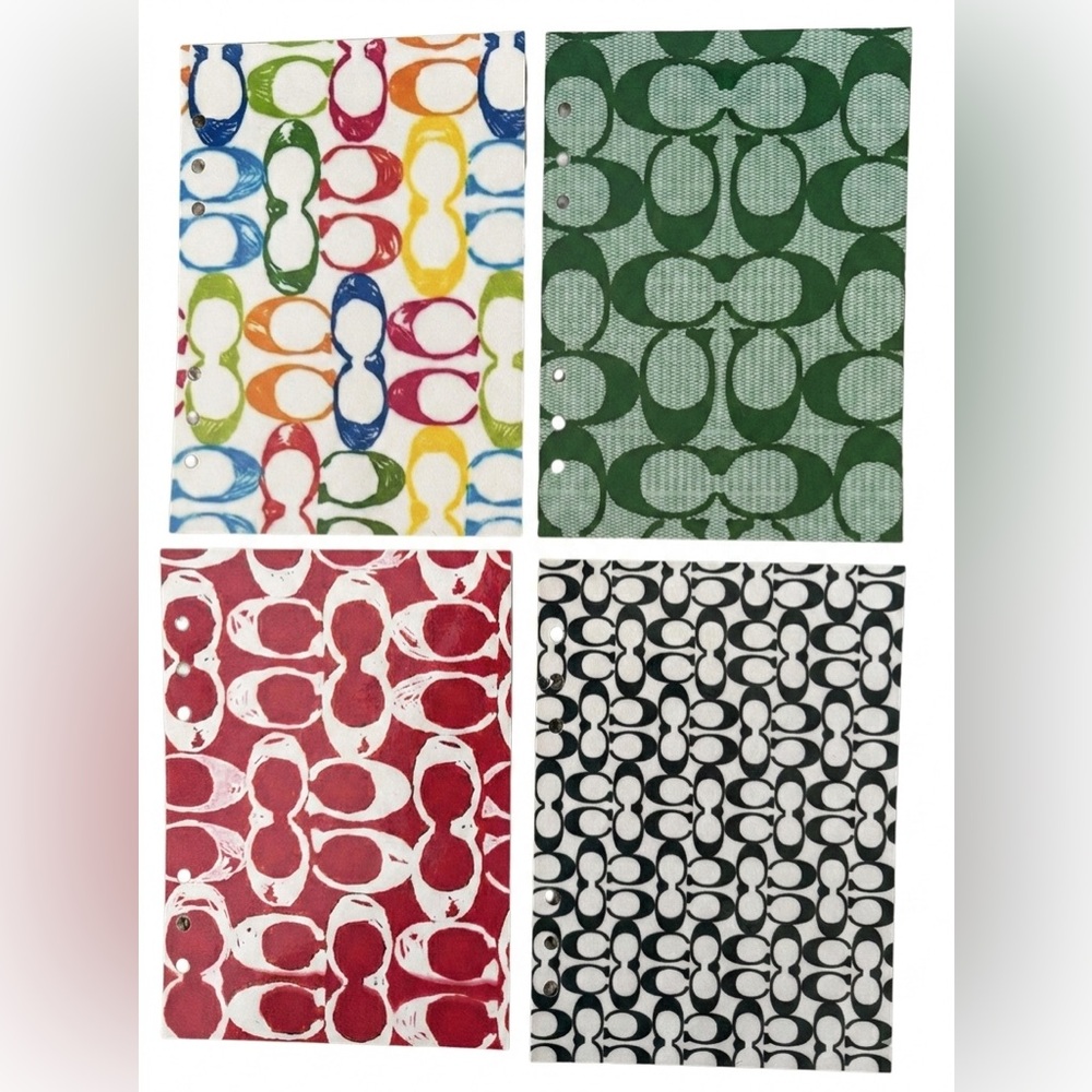 Agenda Planner Dashboards A5 - Set of 4